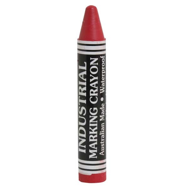 Leviathan Industrial Crayon Red 12-Pack