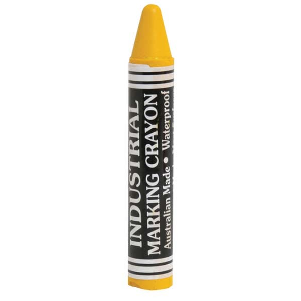 Leviathan Industrial Crayon Yellow 12-Pack