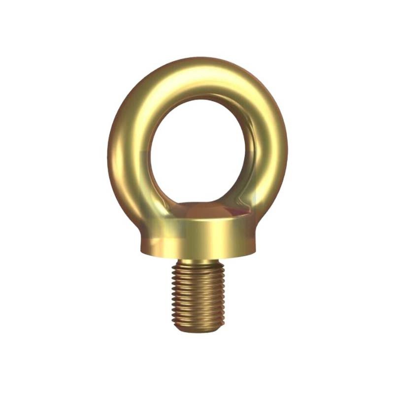 Lifting Eye Bolt DIN 580 - Zinc Yellow Passivate - AIMS Industrial Supplies