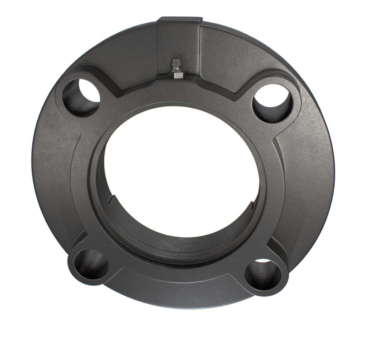 Light 4 - Bolt Spigotted Flange Cast Iron Bearing Housing - AIMS Industrial Supplies