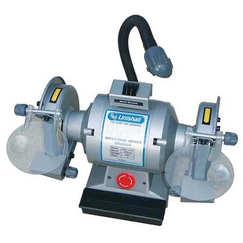 Linishall BG8 - 200mm (8") 750W Heavy Duty Bench Grinder - AIMS Industrial Supplies