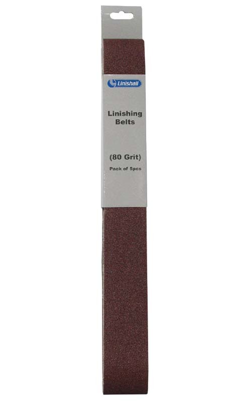 Linishall Linishing Belt 2000 x 150mm 80G - 5/Pack