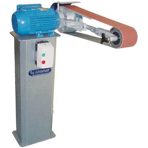 Linishall Pedestal Mounted Belt Grinder - AIMS Industrial Supplies