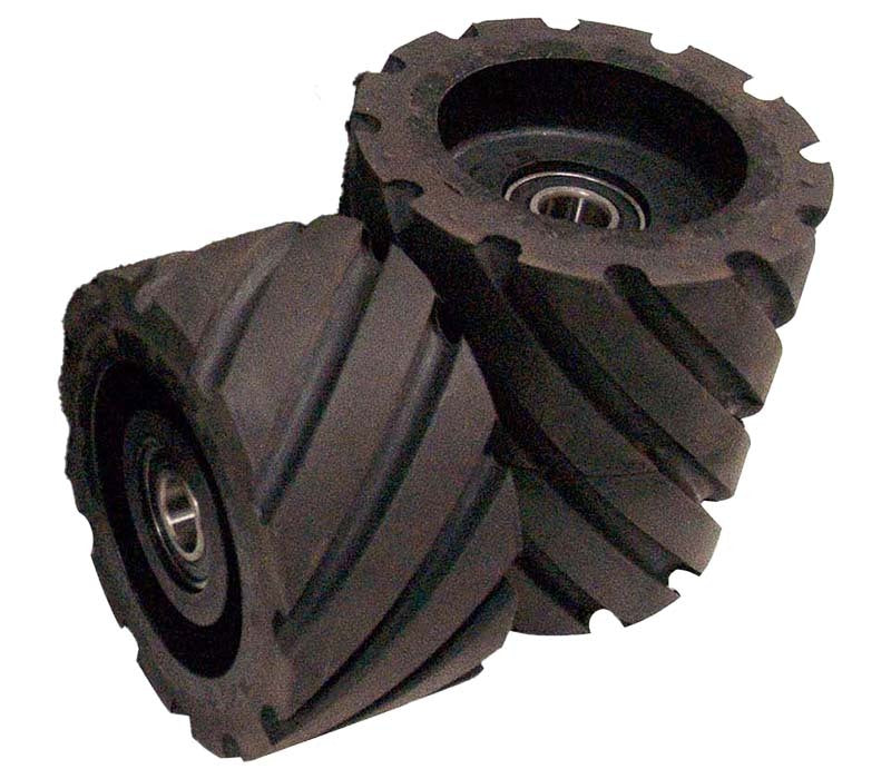 Linishall RCW440 Rubber Contact Wheel 100 x 100mm (4 x 4")