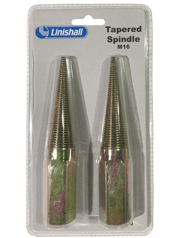 Linishall Tapered Spindle Set (LH & RH) M16 x 145mm