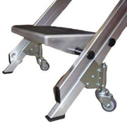 Little Jumbo Safety Step Spring Loaded Castors 4/Set - AIMS Industrial Supplies