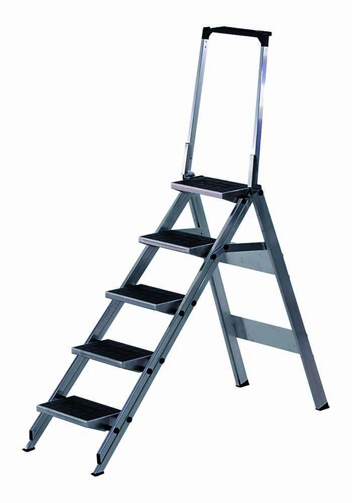 Little Jumbo Safety Steps - With Rail - AIMS Industrial Supplies