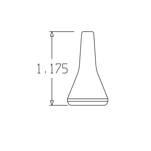 Loc-Line 1/16" Acid Resistant Round Nozzle for 1/4 Modular Hose2