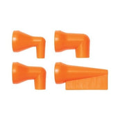 Loc-Line 1/2" 90° Nozzle Kit for 1/2" Modular Hose - AIMS Industrial Supplies