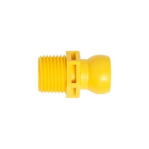 Loc-Line 1/2" Acid Resistant NPT Connector for 1/2" Modular Hose - Pack of 41