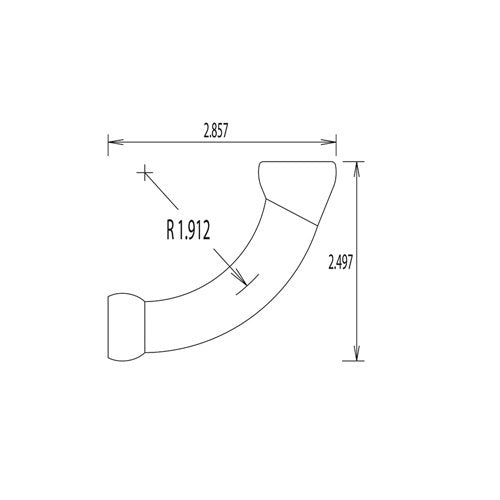 Loc-Line 1/2" Extended Elbows for Modular Hose - Pack of 42