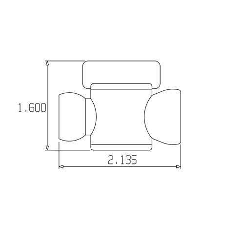 Loc-Line 1/2" In-Line Valve for 1/2 Modular Hose - AIMS Industrial Supplies
