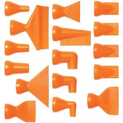 Loc-Line 1/2" Nozzle-Rama Pack - 1 of each (16 Nozzles) for Modular Hose - AIMS Industrial Supplies