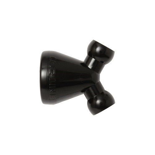 Loc-Line 1/2" to 1/4" Y Reducer for Modular Hose - Pack of 20, Black