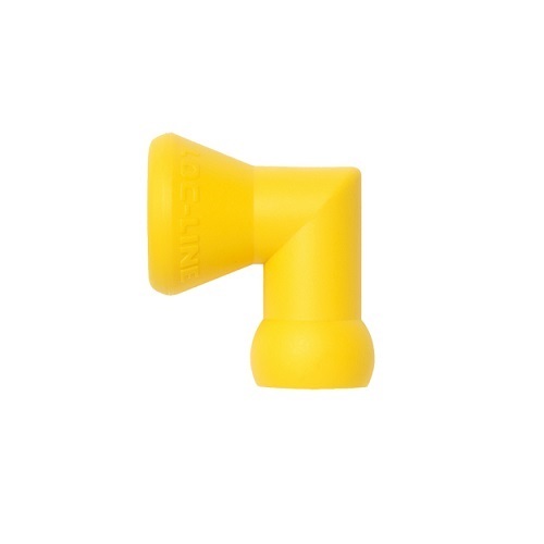 Loc-Line 1/4" Acid Resistant Elbow Fitting for Modular Hose - Pack of 2