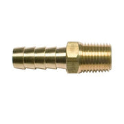 Loc-Line 1/4" Brass Hose Barb - Pack of 4 - AIMS Industrial Supplies