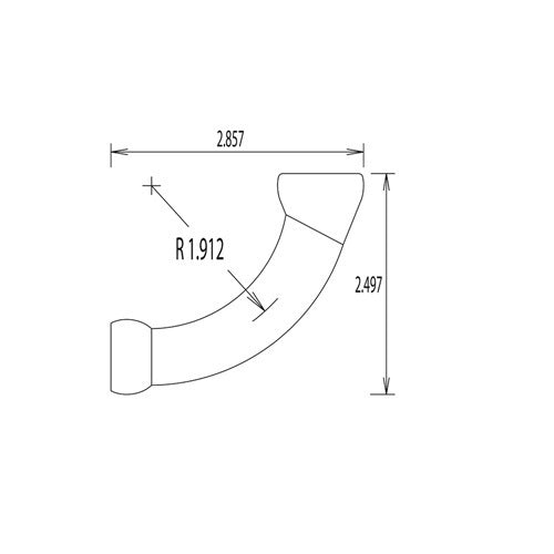 Loc-Line 1/4" Extended Elbows for Modular Hose - Pack of 202