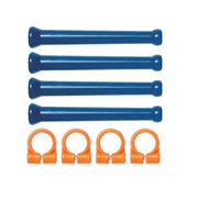 Loc-Line 1/4” Extended Element Kit with Clamps for Modular Hose - AIMS Industrial Supplies