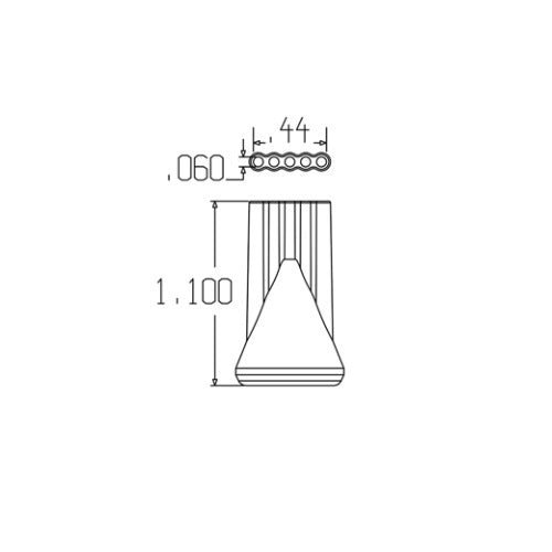 Loc-Line 1/4" Flat 5 Hole Nozzle for 1/4" Modular Hose - AIMS Industrial Supplies