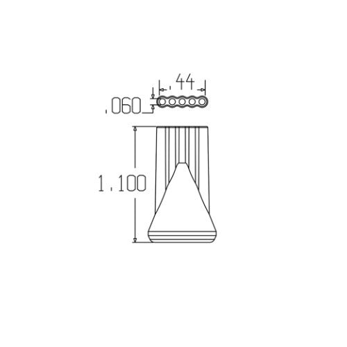 Loc-Line 1/4" Flat 5 Hole Nozzle for 1/4 Modular Hose2