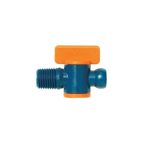 Loc-Line 1/4" Male NPT Valve for 1/4" Modular Hose - AIMS Industrial Supplies