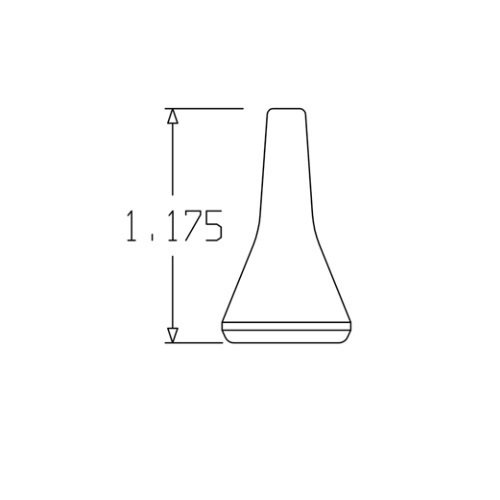 Loc-line 1/4" Round Nozzle for 1/4 Modular Hose - AIMS Industrial Supplies