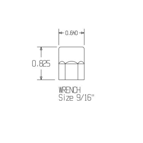 Loc-Line 1/4" to 1/8" FNPT Socket - AIMS Industrial Supplies