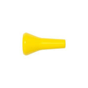 Loc-Line 1/8" Acid Resistant Round Nozzle for 1/4" Modular Hose - Pack of 50 - AIMS Industrial Supplies