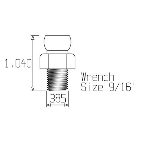 Loc-line 1/8" BSPT Connector for 1/4 Modular Hose2