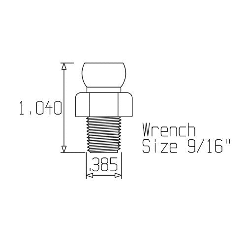 Loc-Line 1/8" NPT Connector for 1/4" Modular Hose - AIMS Industrial Supplies