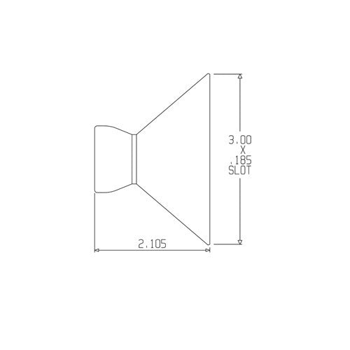 Loc-Line 3" Flare Nozzle for 3/4 Modular Hose2