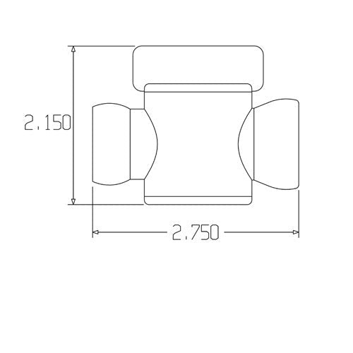 Loc-Line 3/4" In-line Valve for 3/4" Modular Hose - AIMS Industrial Supplies