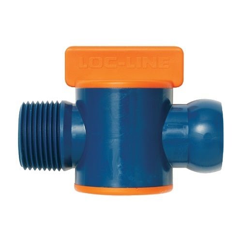 Loc-Line 3/4" Male NPT Valve for 3/4" Modular Hose - AIMS Industrial Supplies