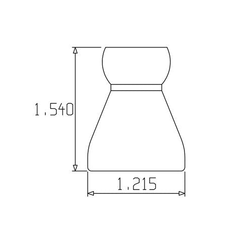 Loc-Line 3/4" to 1/2" Reducer Adapter for 3/4" Modular Hose - AIMS Industrial Supplies