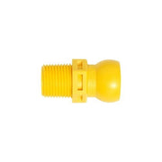 Loc-Line 3/8" Acid Resistant NPT Connector for 1/2" Modular Hose - Pack of 4 - AIMS Industrial Supplies
