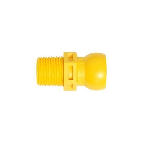 Loc-Line 3/8" Acid Resistant NPT Connector for 1/2" Modular Hose - Pack of 4 - AIMS Industrial Supplies