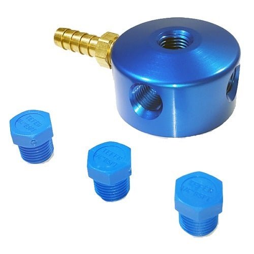 Loc-Line Magnetic Base Manifold Kit for 1/4" Modular Hose - AIMS Industrial Supplies