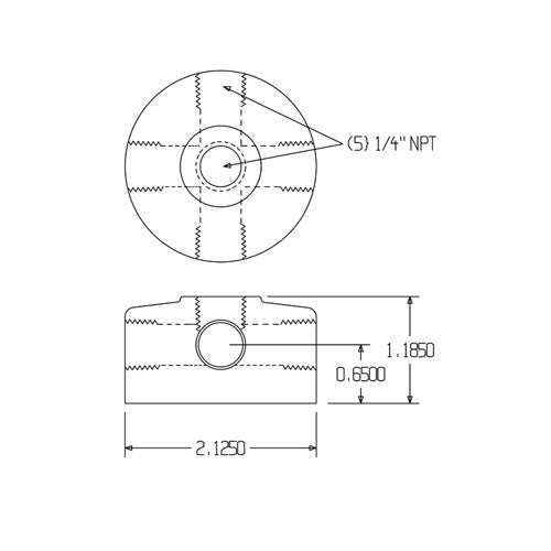 Loc-Line Magnetic Base Manifold Super Kit for 1/4" Modular Hose - AIMS Industrial Supplies
