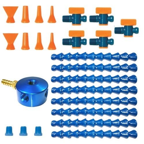 Loc-Line Magnetic Base Manifold Super Kit for 1/4" Modular Hose - AIMS Industrial Supplies