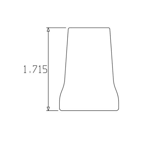 Loc-Line Round Nozzle for 3/4" Modular Hose - AIMS Industrial Supplies