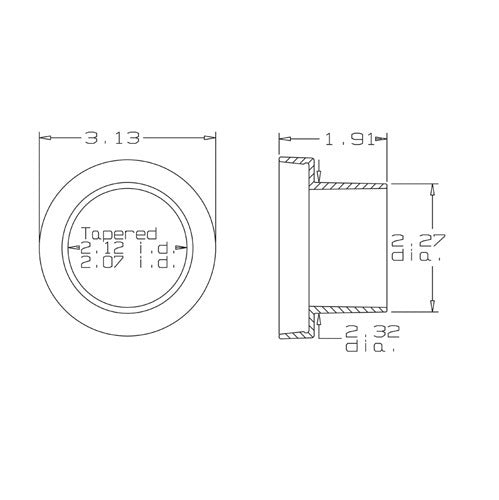 Loc-Line Shop Vacuum Canister Adaptor - Pack of 12