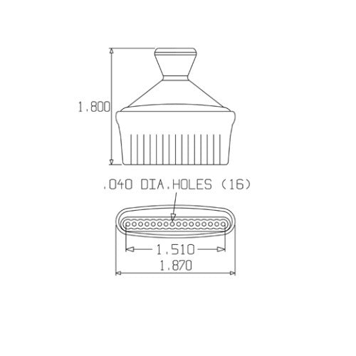 Loc-Line Swivel Nozzle 60 for 1/4 Modular Hose 2