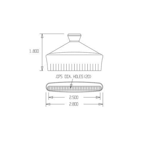Loc-Line Swivel Nozzle 75 for 1/4 Modular Hose 2