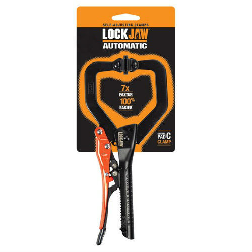Lockjaw L2140275 330mm C - Clamp With Swivel Pad x 80mm Jaw Opening