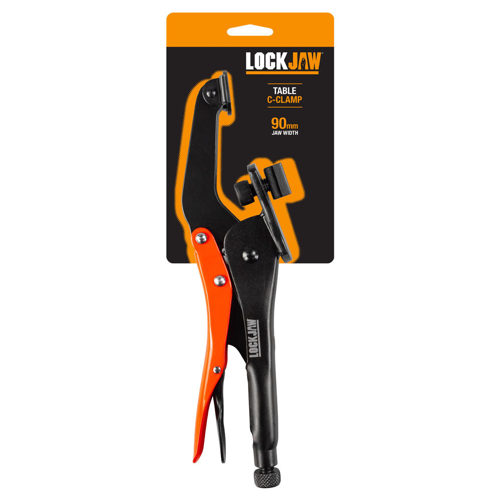 Lockjaw L2200275 275mm Table C-Clamp Plier x 90mm Jaw Opening1
