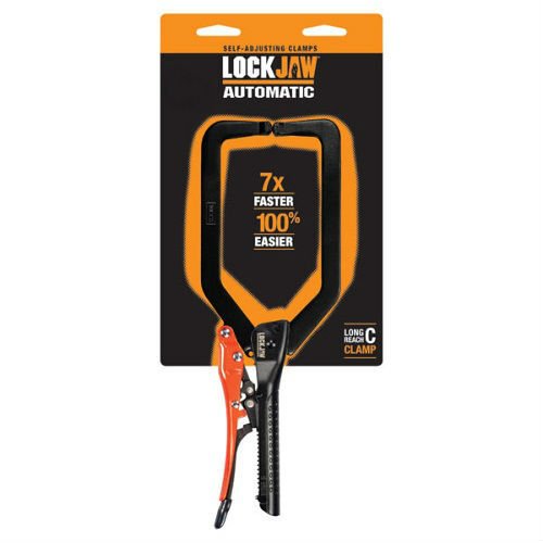 Lockjaw Self Adjusting Plier - C - Clamp Extended Reach - AIMS Industrial Supplies