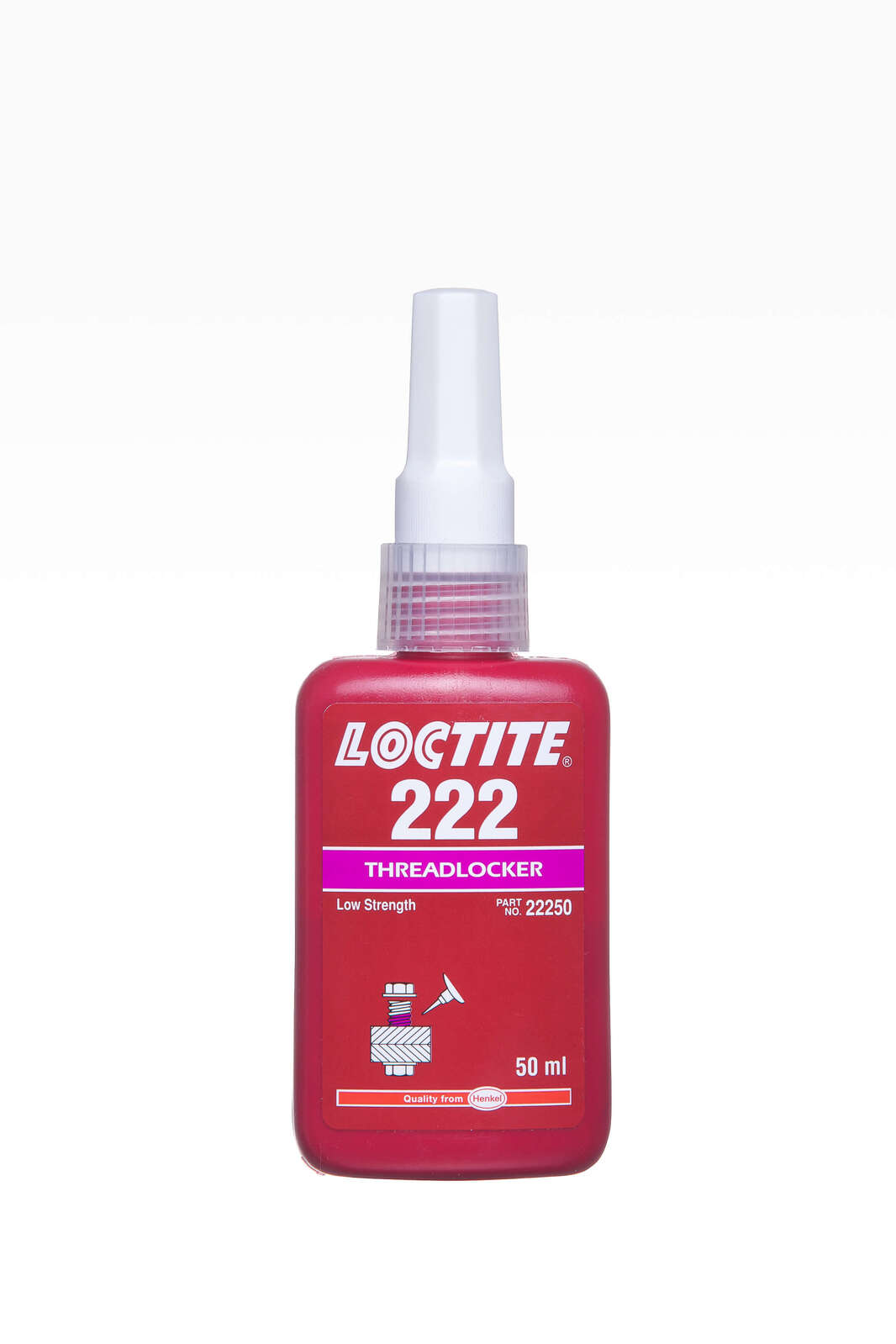 Loctite 222 Low Strength Threadlocker 50ml