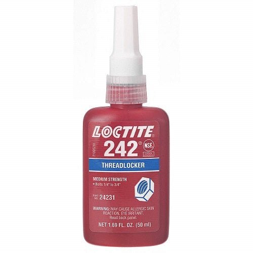 Loctite 242 Threadlocker Anaerobic Adhesive Blue 50ml - AIMS Industrial Supplies