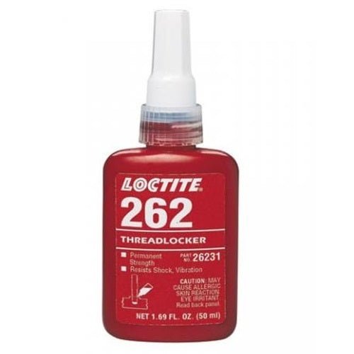 Loctite 262 Acrylic Anaerobic Threadlocker Red 50ml - AIMS Industrial Supplies