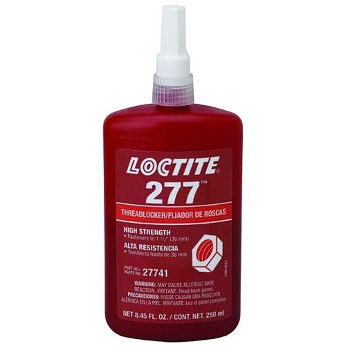 Loctite 277 High Strength Threadlocker 250ml - AIMS Industrial Supplies